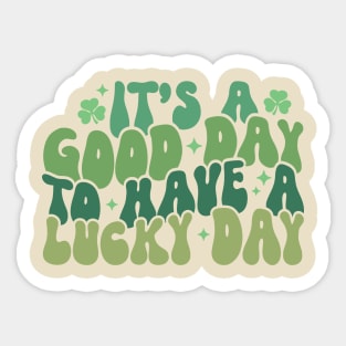 St Patricks Day T-Shirt Sticker